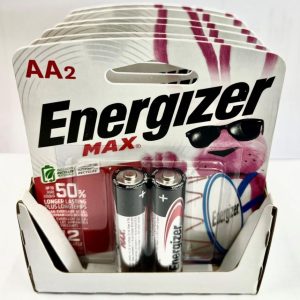 batte1 Lot 32,000 Paquets de 2 Piles AA Energizer