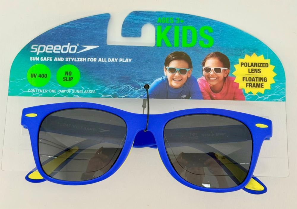 1062 Lot 9000 Lunettes Soleil Speedo pour Enfants, Polarisées Protection UV400