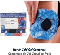 133 Lot 3174 Compresses de Gel Chaud ou Froid