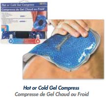 134 Lot 2097 Compresses de Gel Chaud ou Froid