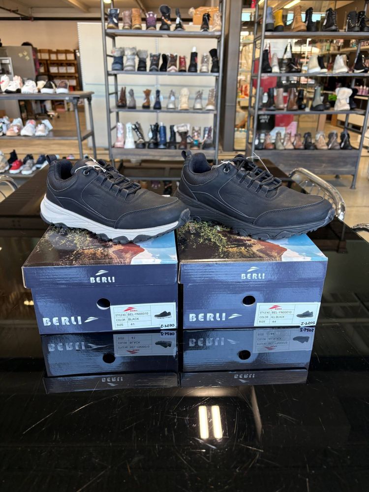 berli Lot 250 Paires Chaussures pour Hommes BERLI