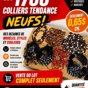 colliers12 Lot 1700 Colliers Tendance Neufs