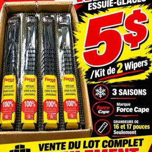 wiperssss Lot 140 Ensembles de 2 Wipers, Essuie-Glaces