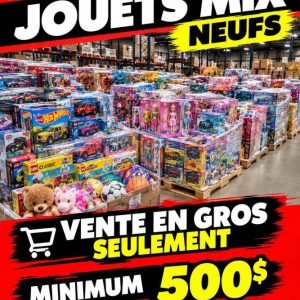 jouets2 Lot 3000 Jouets Mix Neufs Lots en Promotion